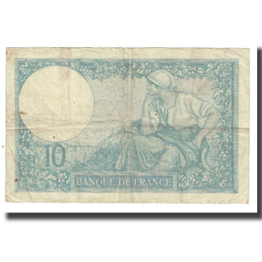 France, 10 Francs, Minerve, 1932, platet strohl, 1932-05-19, TB, Fayette:6.16