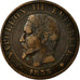 Munten, Frankrijk, Napoleon III, Napoléon III, 5 Centimes, 1855, Marseille, FR
