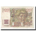 França, 100 Francs, Jeune Paysan, 1954, D AMBRIERES, GARGAM, 1954-03-04