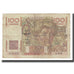 Frankreich, 100 Francs, Jeune Paysan, 1953, D AMBRIERES, GARGAM, 1953-08-06, S