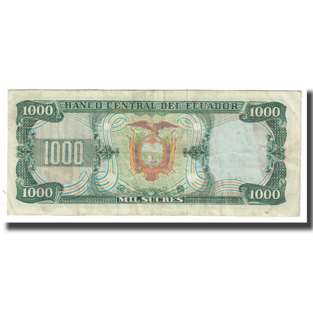 Banknote, Ecuador, 1000 Sucres, 1984, 1984-09-05, KM:125a, EF(40-45)