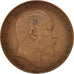 Great Britain, Edward VII, Penny, 1908, VF(30-35), Bronze, KM:794.2