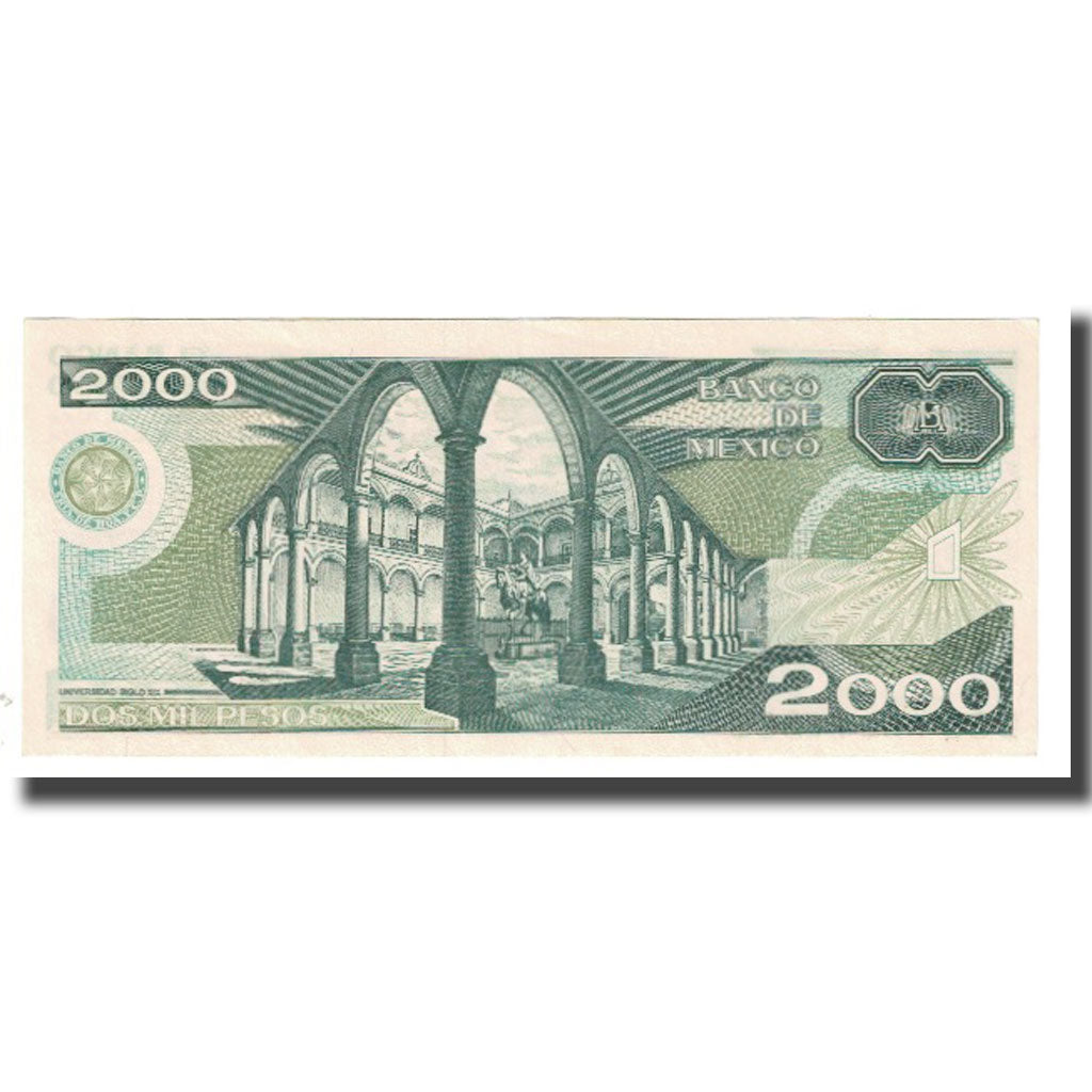 Banknote, Mexico, 2000 Pesos, 1989, 1989-03-28, KM:86b, UNC(63)