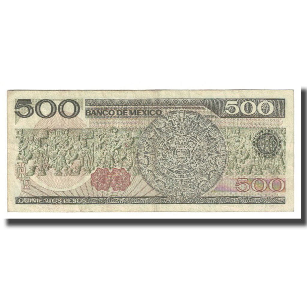 Banknote, Mexico, 500 Pesos, 1984, 1984-08-07, KM:79a, EF(40-45)