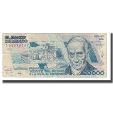 Billete, 20,000 Pesos, 1989, México, 1989-03-28, KM:92b, MBC