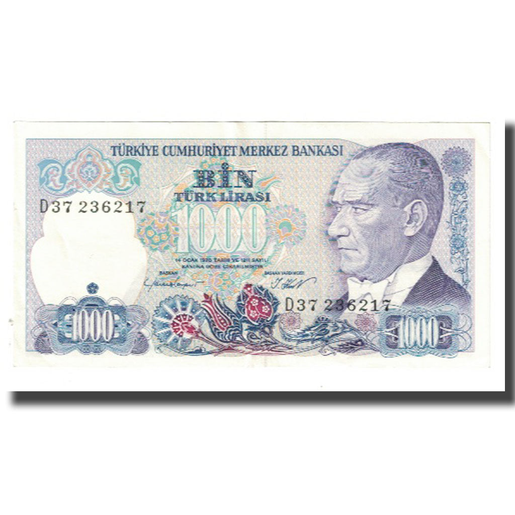 Banconote, Turchia, 1000 Lira, KM:196, SPL