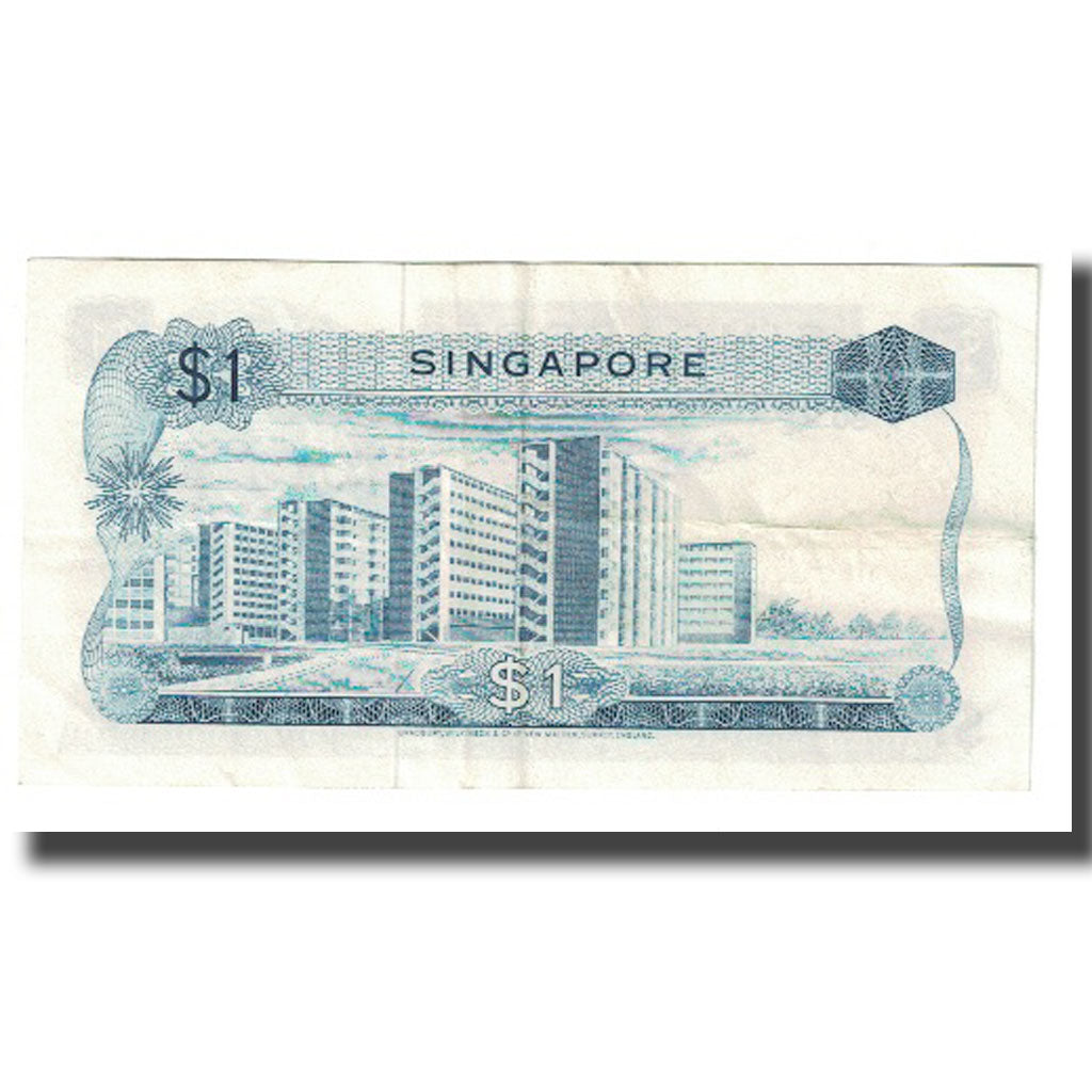 Banconote, Singapore, 1 Dollar, KM:1d, BB