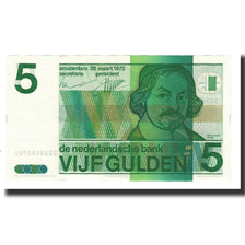 Geldschein, Niederlande, 5 Gulden, 1973, 1973-03-28, KM:95a, UNZ