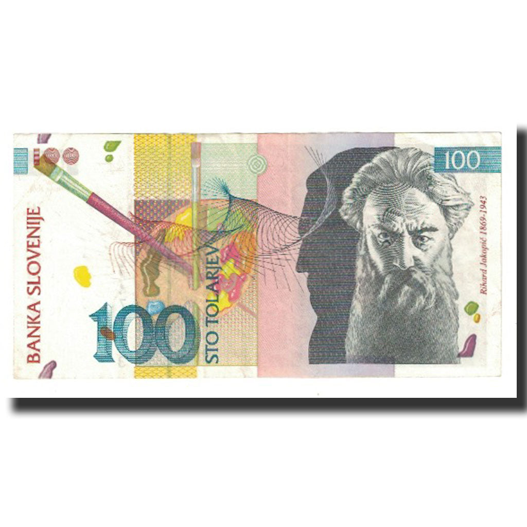 Banknote, Slovenia, 100 Tolarjev, 2003, 2003-01-15, KM:14A, EF(40-45)