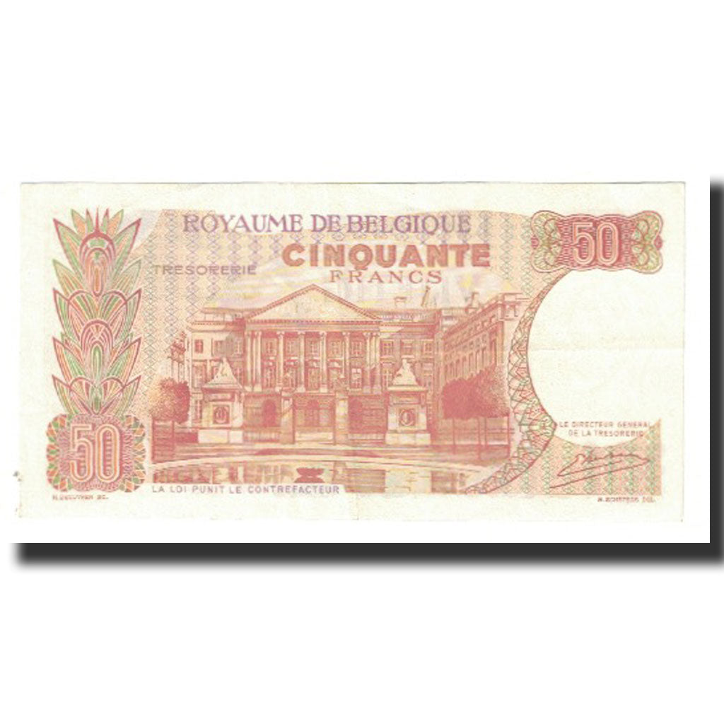 Banknote, Belgium, 50 Francs, 1966, 1966-05-16, KM:139, UNC(63)