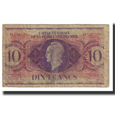 French Equatorial Africa, 10 Francs, Marianne, VF(20-25), KM:16a