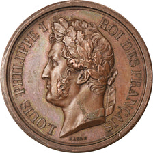 France, Médaille, Louis Philippe Ier, l'Armée au Duc d'Orléans, 1842, Barre