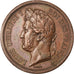 France, Médaille, Louis Philippe Ier, l'Armée au Duc d'Orléans, 1842, Barre