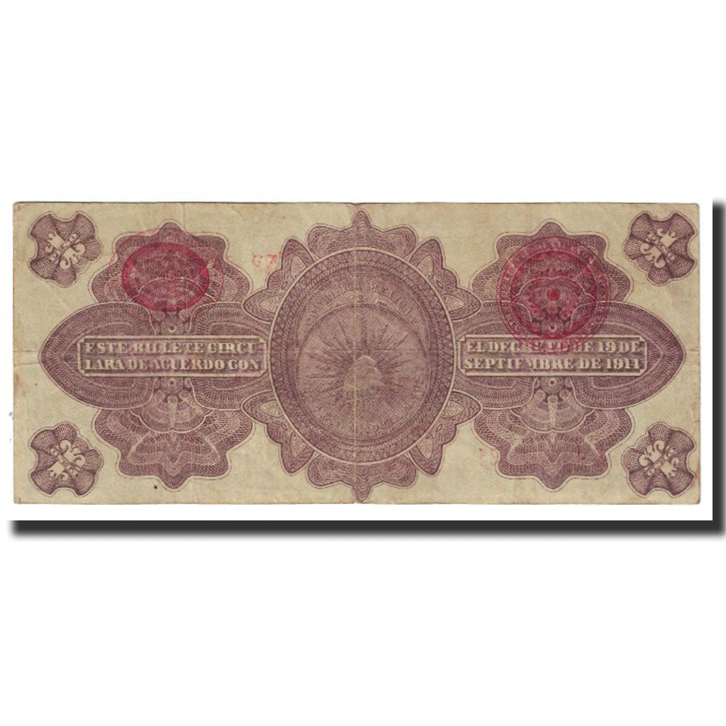 Banknote, Mexico - Revolutionary, 1 Peso, 1914, 1914-10-20, KM:S701b, EF(40-45)