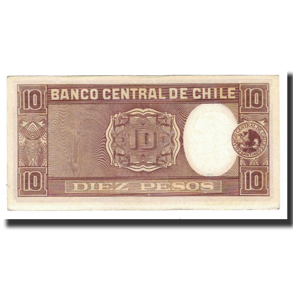 Banknote, Chile, 10 Pesos = 1 Condor, KM:120, AU(55-58)