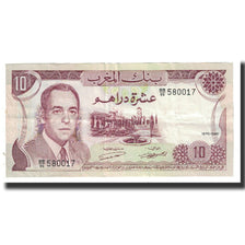 Biljet, Marokko, 10 Dirhams, 1970, KM:57a, SPL