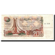 Banknote, Algeria, 200 Dinars, 1983, 1983-03-23, KM:135a, EF(40-45)