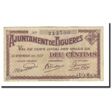Banknote, Spain, 10 Centimos, 1937, 1937-11-30, AU(55-58)
