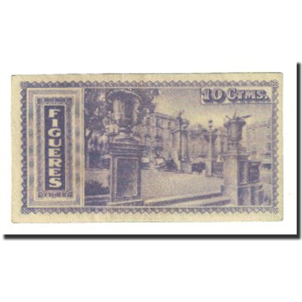 Banknote, Spain, 10 Centimos, 1937, 1937-11-30, AU(55-58)