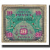 France, 10 Francs, Flag/France, 1944, SERIE DE 1944, VF(20-25), Fayette:VF18.01