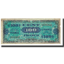 Francia, 100 Francs, 1945 Verso France, 1944, SERIE DE 1944, BB