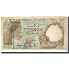 Frankrijk, 100 Francs, Sully, 1940, P. Rousseau and R. Favre-Gilly, 1940-08-01