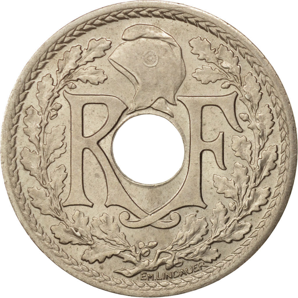Coin, France, Lindauer, 25 Centimes, 1939, MS(63), Nickel-Bronze, KM:867b