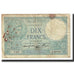 Frankreich, 10 Francs, Minerve, 1941, platet strohl, 1941-12-04, S