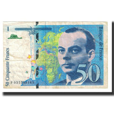 Frankreich, 50 Francs, St Exupéry, 1997, D.Bruneel-J.Bonnardin-Y.Barroux, S