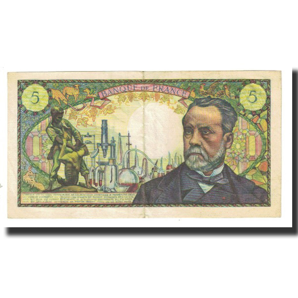 France, 5 Francs, Pasteur, 1966, R.Tondu-P.Gargam-H.Morant, 1966-07-07
