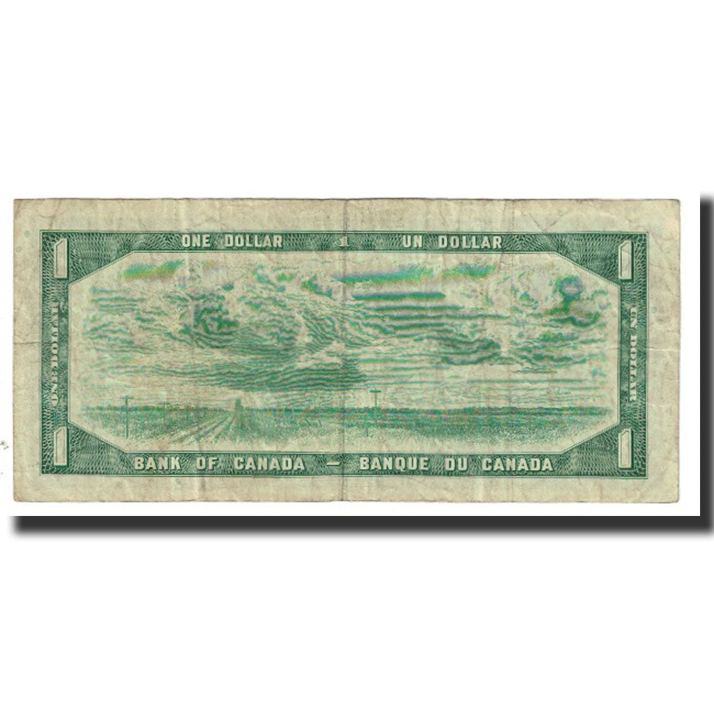 Billete, 1 Dollar, 1954, Canadá, 1954, KM:75b, BC