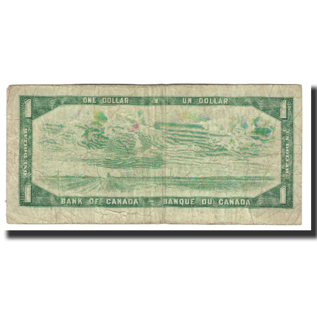 Billete, 1 Dollar, 1954, Canadá, 1954, KM:75b, BC