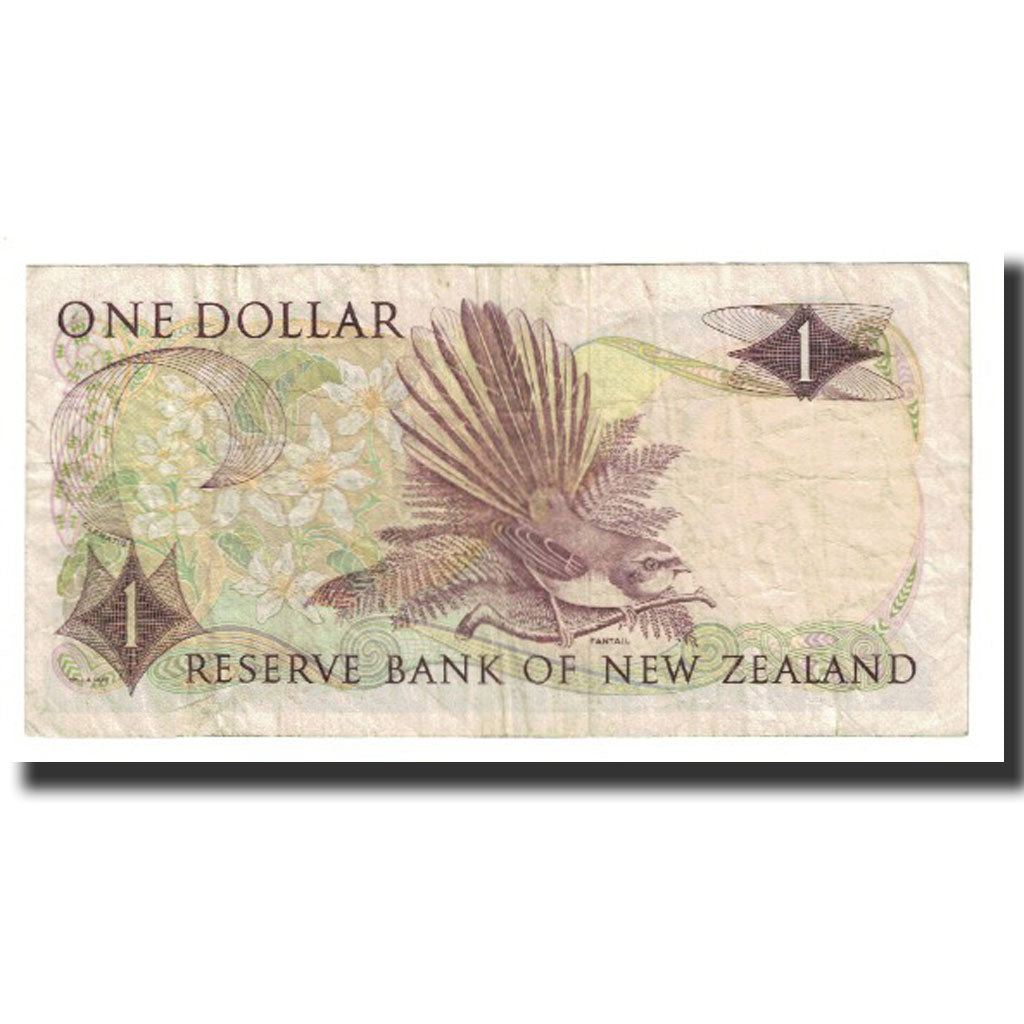 Banknote, New Zealand, 1 Dollar, KM:163d, EF(40-45)