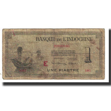 Banknote, FRENCH INDO-CHINA, 1 Piastre, KM:76b, VF(20-25)