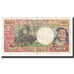 Billete, 1000 Francs, Tahití, KM:27d, MBC
