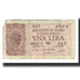 Banknot, Włochy, 1 Lira, 1944, 1944-11-23, KM:29b, VF(20-25)