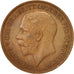 Great Britain, George V, Penny, 1919, EF(40-45), Bronze, KM:810