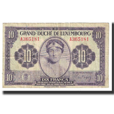 Billete, 10 Francs, Luxemburgo, KM:44a, BC