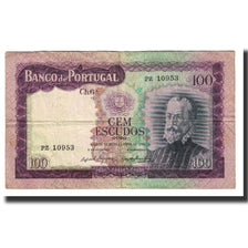 Banconote, Portogallo, 100 Escudos, 1961, 1961-12-19, KM:165a, MB