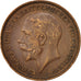 Great Britain, George V, Penny, 1915, EF(40-45), Bronze, KM:810