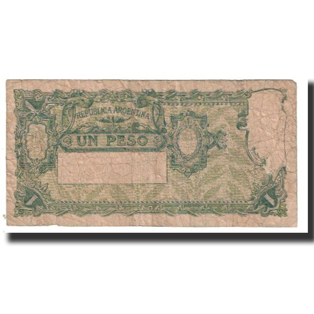Banknote, Argentina, 1 Peso, 1897, 1897-09-20, KM:243b, VF(20-25)