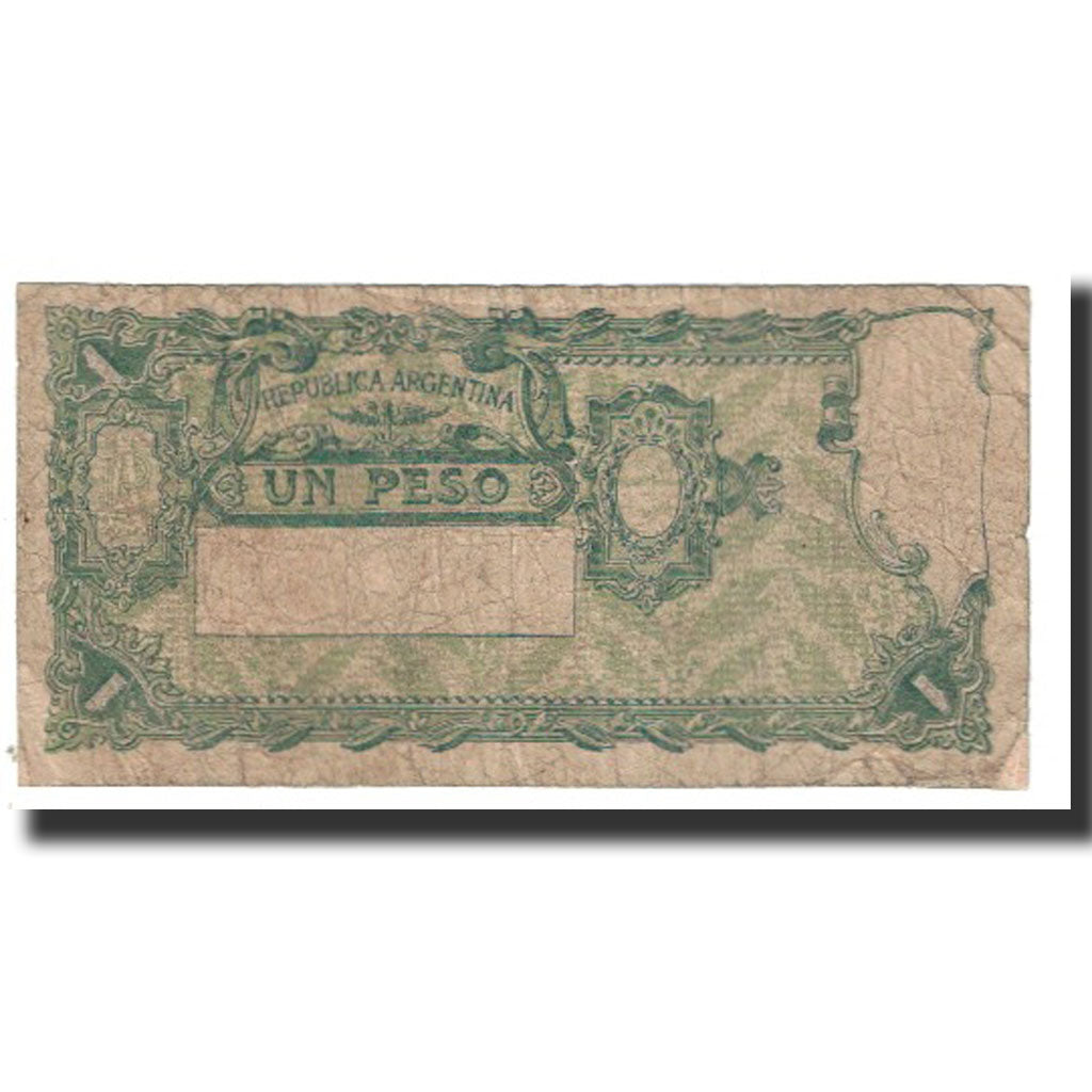 Banknote, Argentina, 1 Peso, 1897, 1897-09-20, KM:243b, VF(20-25)