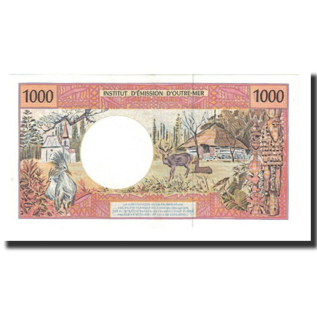 Banknote, Tahiti, 1000 Francs, KM:27d, UNC(63)