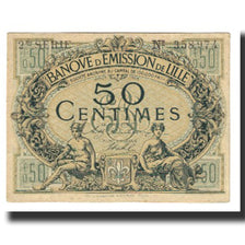 France, Lille, 50 Centimes, 1915, EF(40-45), Pirot:59-1599