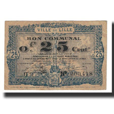 France, 25 Centimes, 1917, 1917-07-13, VF(20-25)