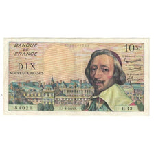 Francja, 10 Nouveaux Francs, 1955-1959 Overprinted with ''Nouveaux Francs''