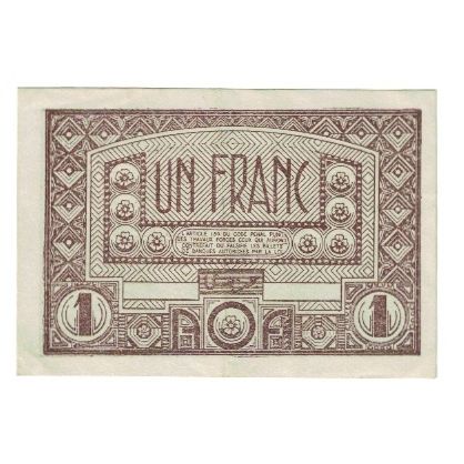 Banknote, French West Africa, 1 Franc, KM:34b, EF(40-45)