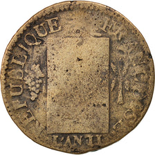 Frankreich, Sol aux balances françoise, 1793, Lille, F(12-15), Bronze, KM 619.12
