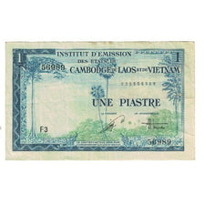 Banknote, FRENCH INDO-CHINA, 1 Piastre = 1 Dong, KM:105, EF(40-45)