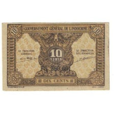 Banknote, FRENCH INDO-CHINA, 10 Cents, KM:89a, UNC(63)